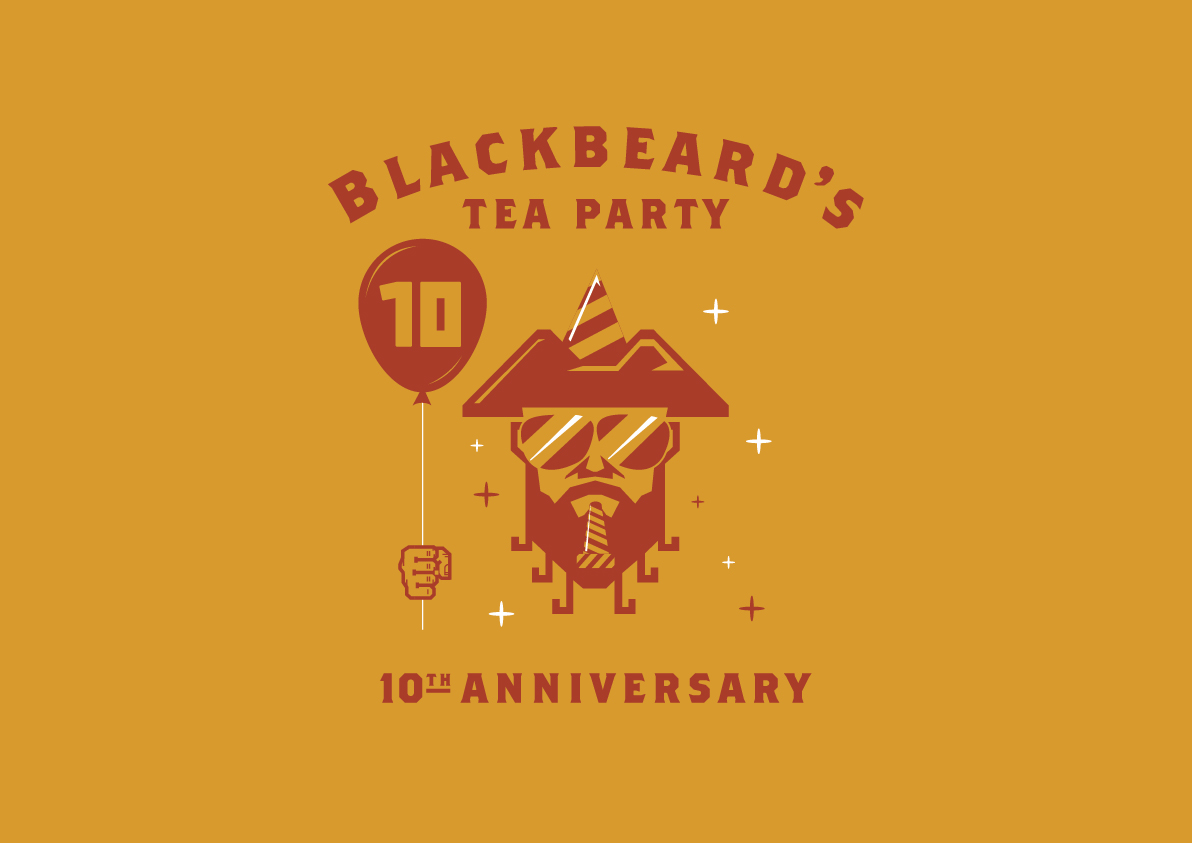 BTP 10 Anniversary logo_Yellow BKG+Red